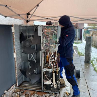 Reparatur Wrmepumpe 21